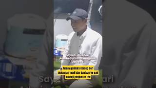 Admin Gerindra Gercep berikan dukungan moril dan bantuan ke pak sunhajigusmiftah penjuales news [upl. by Llerdnam]