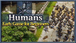 SpellForce 3 Humans  Beginner Build Order Guide [upl. by Oibirot]