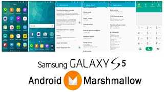 Samsung Galaxy S5 Official Android 601 Marshmallow Update [upl. by Eulalee]