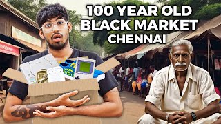 I WENT TO THE OLDEST BLACK MARKET IN CHENNAI  CRAZY EXPERIENCE  JUSTBANANA [upl. by Moyra]