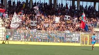 Ultras Catania mix cori trasferta 021020222 LicataCatania [upl. by Ayr]