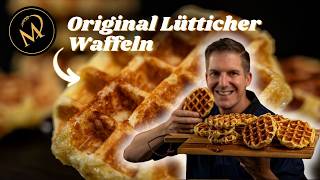 Original Lütticher Waffeln  Belgische Waffeln selber machen [upl. by Asoramla]