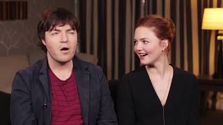 Tom Burke amp Holliday Grainger mini interview part 1 [upl. by Noyart]