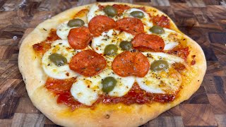 How To Make The Best Pepperoni Pizza At HomeTheHomeCook [upl. by Ashlie]