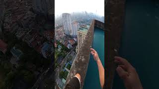 ROOFTOP PARKOUR TRAINING P23 tobypk Epic POV Parkour [upl. by Justina]