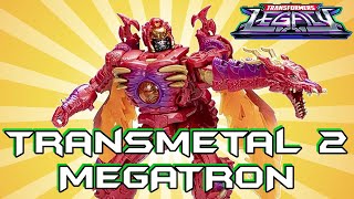 Transformers Legacy Transmetal 2 MEGATRON  VIDEO REVIEW [upl. by Anatlus]