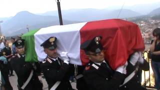 Funerale di Cristiano Congiu tenente colonnello dei carabinieri ucciso in Afghanistan [upl. by Anisamot566]