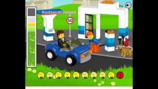 Play Free Lego Gas Station Game  Lego Games To Play [upl. by Eltsirc]