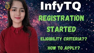 InfyTQ Registration Started for 2022 Batch How to Register for InfyTQ 2022  Step by Step Process [upl. by Kronick]