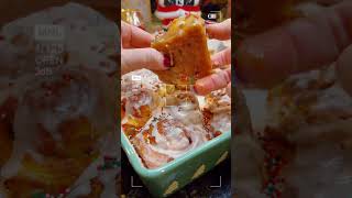 Cinnamon rolls recipe eating food baking viralvideo ￼ [upl. by Wappes]