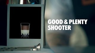 GOOD amp PLENTY SHOOTER DRINK RECIPE  HOW TO MIX [upl. by Hakeem75]