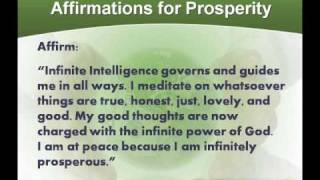 Affirmations for Prosperity [upl. by Dasie]