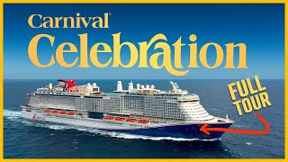 Take A Tour Of The BRAND NEW Carnival Celebration Cruise Ship [upl. by Einner]