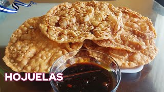 Hojuelas Salvadoreñas  Receta Paso a Paso  Cocina Salvadoreña [upl. by Merwyn]