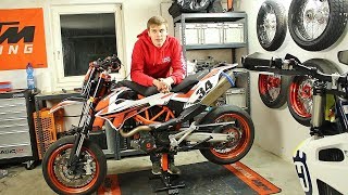 KTM SMC R 690 Ventile einstellen  Kipphebel Problem  Schrauber Vlog  Sumo fighters [upl. by Mcgray841]