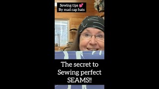 Sewing the perfect straight seam [upl. by Yuille]