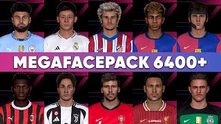 PES 2017 New Mega Facepack 202425 V1 [upl. by Merwin659]