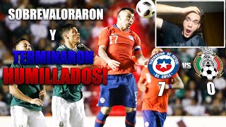 CHILE VS MEXICO 70🔥😱  ESPAÑOL REACCIONA a HUMILLACION TOTAL DE CHILE A MEXICO🔥😱  REACCION😱 [upl. by Adlihtam]