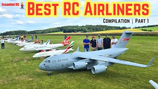 BEST COMPILATION of RC AIRLINERS 2024  PART 1 [upl. by Yaner]