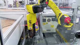 FANUC Robot Korfball Shooter [upl. by Leidgam]