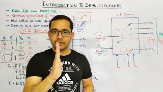 11 Introduction to Demultiplexers in Hindi  Tech Gurukul by Dinesh Arya [upl. by Aronael568]