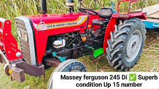 Massey ferguson 245 di 👉 बिकाऊ sold second hand Hr pb tractors rp traders shamli ✌️✌️ [upl. by Aiel]