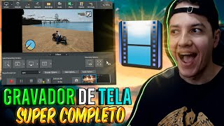 Gravador de TELA para PC em 2024  Super Completo [upl. by Ellmyer581]