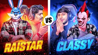 Finally Raistar Vs Classy Tonde 🤯🔥Raistar Handcam Gameplay🤯❤ Must Watch  Garena Free Fire Max [upl. by Ahseel]