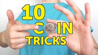 10 Incredible Coin Tricks That Will Surprise You [upl. by Loring]