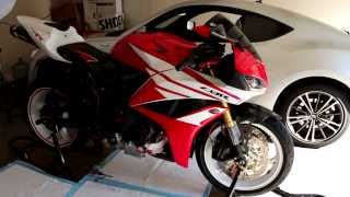 2012 Honda CBR 600RR Bike wont Start [upl. by Ilahtan]