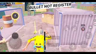 Bullet Not Registered Problem PUBG MOBILE 57 REFLEX [upl. by Nnhoj]