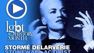 Stormé Delarverie LGBT History Month October 15 2014 [upl. by Nonahs]