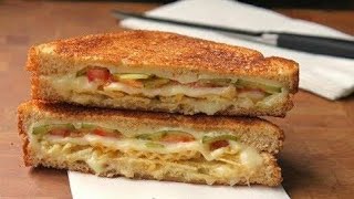 Spicy Potato Bread Sandwich  Aloo Sandwich at home  Sandwich Recipe [upl. by Sudnak]