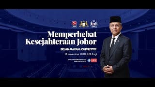 BELANJAWAN JOHOR 2022 [upl. by Petr685]