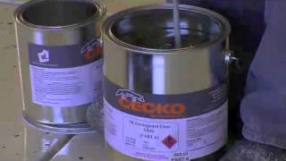 DIY Epoxy Garage floorwmv [upl. by Ettelrac]