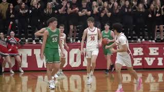 Mogadore Wildcats at Crestwood Red Devils Boys Basketball 12923 [upl. by Smitty]