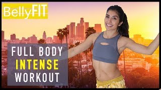 Full Body Intense Workout  Bellydance HIIT amp Shimmy [upl. by Ettegroeg]