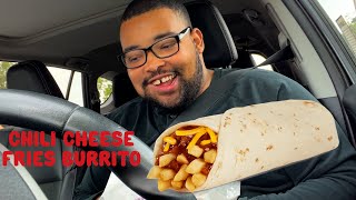 The Wienerschnitzel Chili Cheese Fry Burrito is Back [upl. by Hannasus]