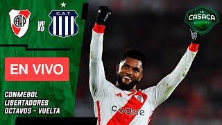 🚨 RIVER VS TALLERES EN VIVO 🔥 CONMEBOL LIBERTADORES  OCTAVOS DE FINAL  VUELTA🏆 [upl. by Adnawak]