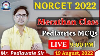 NORCET 2022 Pediatrics Question Session By Mr Pankaj Sir [upl. by Willie]