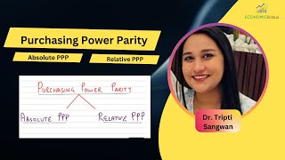 Purchasing Power Parity Relative PPP Absolute PPP Macroeconomics NET Economics MA Economics [upl. by Yram]