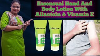 Essensual Hand and Body Lotion With Allantoin amp Vitamin E  Modicare Body Lotion  Best Moisturiser [upl. by Edas]