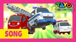 The Brave Cars l Tayos Sing Along Show 1 l Tayo the Little Bus [upl. by Esiuole]