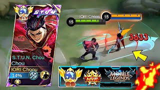 IORI CHOOU  STUN CHOU GAME PLAY MLBB [upl. by Golanka]