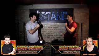 The RoastMasters 101017 Andrew Casertano vs Caitlin Peluffo [upl. by Aldred]