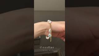 ✨ How to Make a Baroque Pearl Starry Sky Bracelet Vibrant and Youthful Design diy pearl [upl. by Daza965]