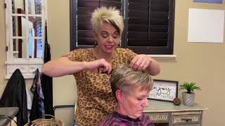 How To Create Volume On Haircuts With Thinning Shears [upl. by Ramberg]