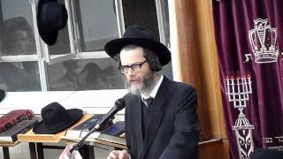 HaRav Dovid Mor at Yeshivas Yagdil Torah on Hilchos Chanukah 5774 [upl. by Aleac508]