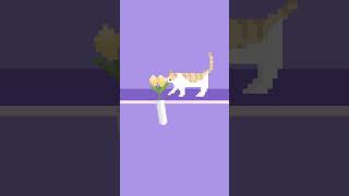 Flower vase amp Cat 🌻🐱 cat animation shorts [upl. by Ib]