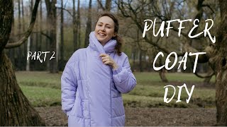 DIY Winter puffer coat  Grasser 782 quilted puffer jacket [upl. by Weidman133]